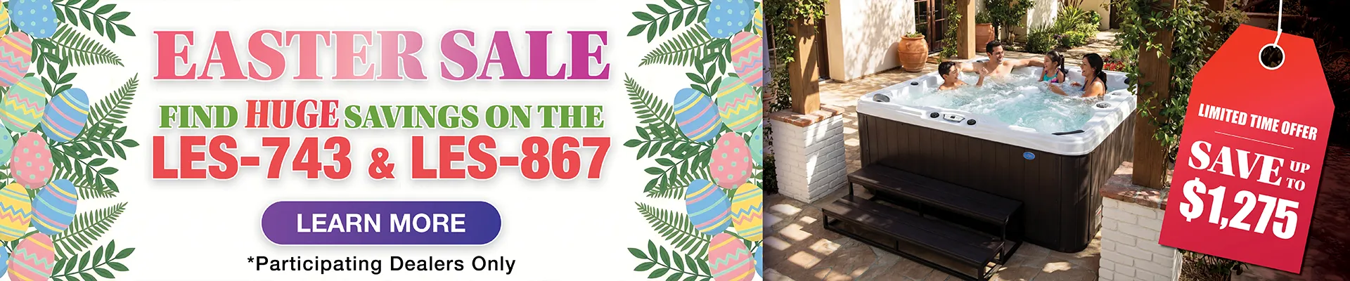 Calspas hot tub being used in a family setting - Waco