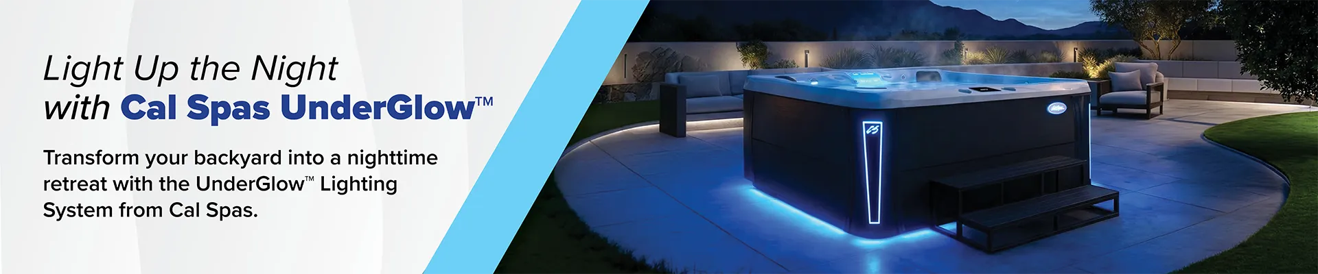 Calspas hot tub being used in a family setting - Waco